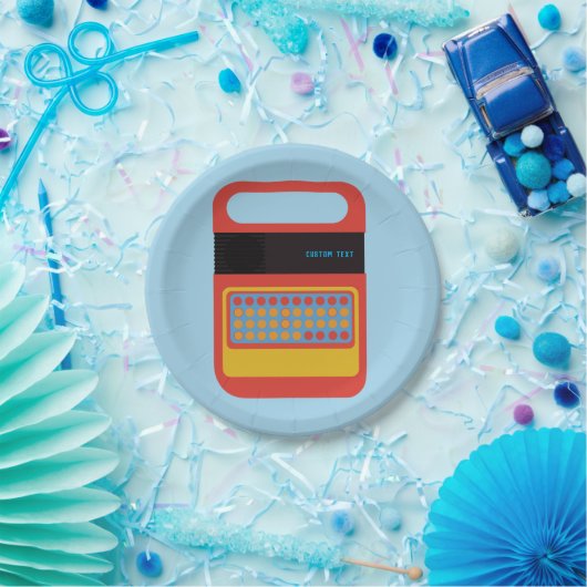  speelgoed voor elektronisch spreken en spelling papieren bordje (Feest)