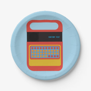  speelgoed voor elektronisch spreken en spelling papieren bordje