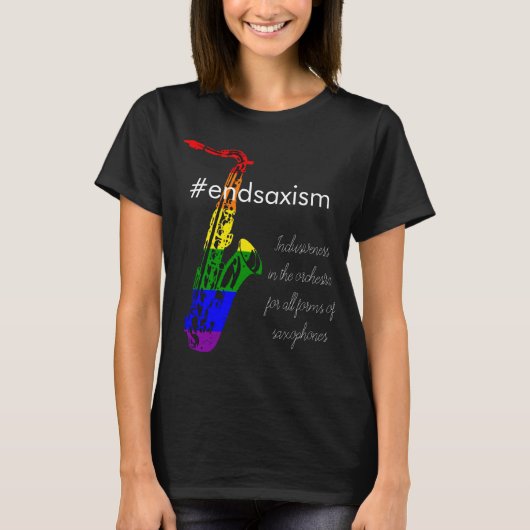 Speelgoed voor saxofone-ontwerp sax-pride t-shirt (Voorkant)