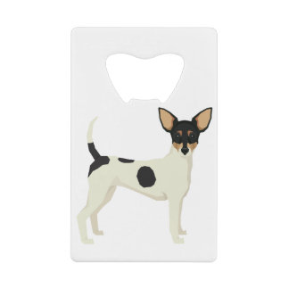 Speelgoed Vos Terrier Kredietkaart Flessenopener