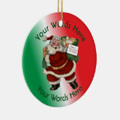 Speelgoed White Fireman Custom Keramisch Ornament (Rechts)