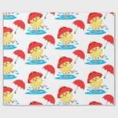 Speelgoedeenden Cadeaupapier (Vlak)