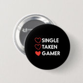 Speelgoedgame Valentijnsdag-Mannen voor Single Tak Ronde Button 5,7 Cm (Voorkant /achterkant)