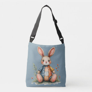 Speelgoedlappendeken Bunny Cottagecore Woodland Crossbody Tas