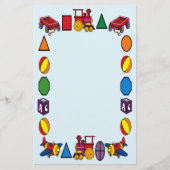 Speelgoedpapier Briefpapier (Voorkant)