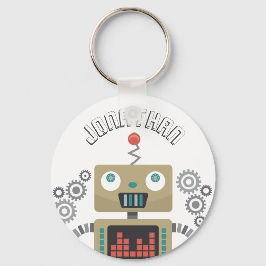 Speelgoedrobots Sleutelhanger (Voorkant)