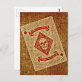Speelkaart Briefkaart (Voorkant / Achterkant)
