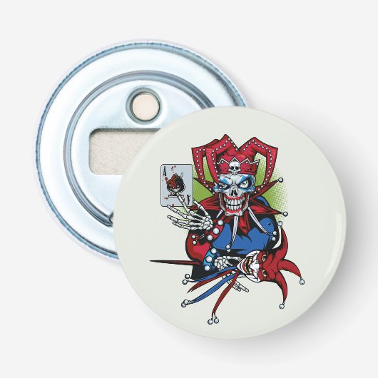 Speelkaart, Joker Button Flesopener (Voorkant)