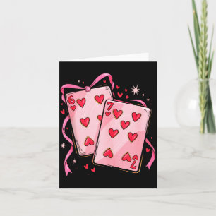 Speelkaarten 6 7 Van Harten 67 Zes Zeven Boog Vale Kaart