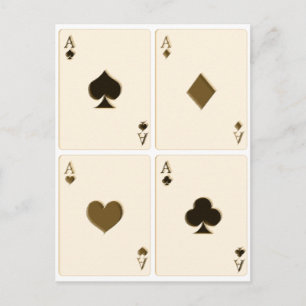 speelkaarten briefkaart
