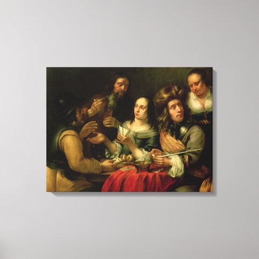 Speelkaarten Canvas Afdruk (Voorkant)