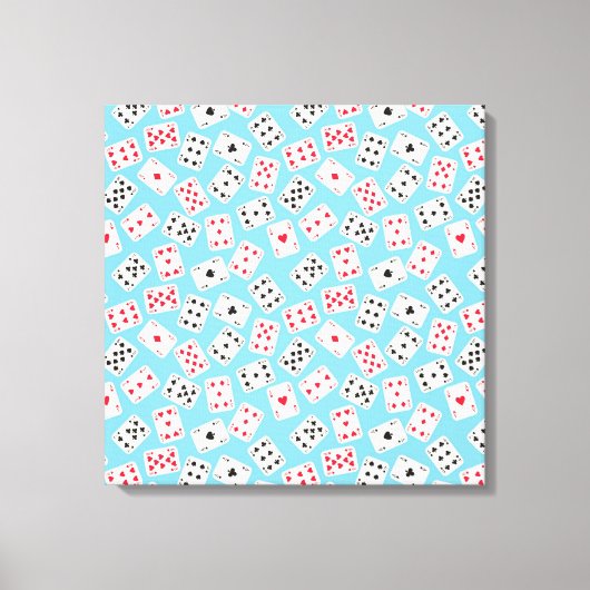 Speelkaarten Canvas Afdruk (Voorkant)