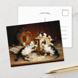 Speelkaarten Carl Reichert Briefkaart