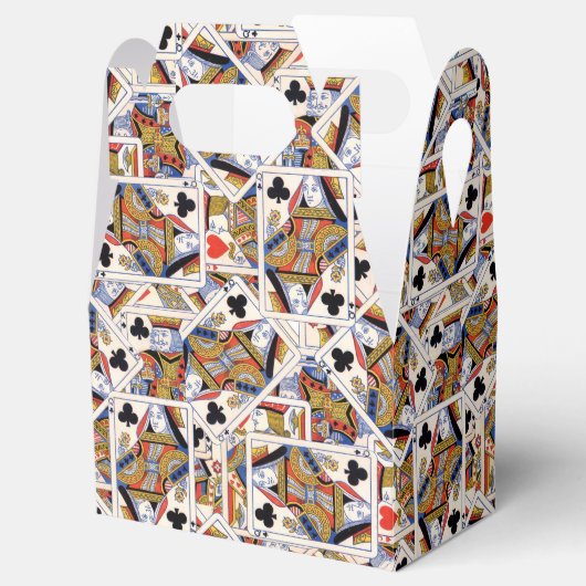 Speelkaarten Favor Box Bedankdoosjes (Geopend)