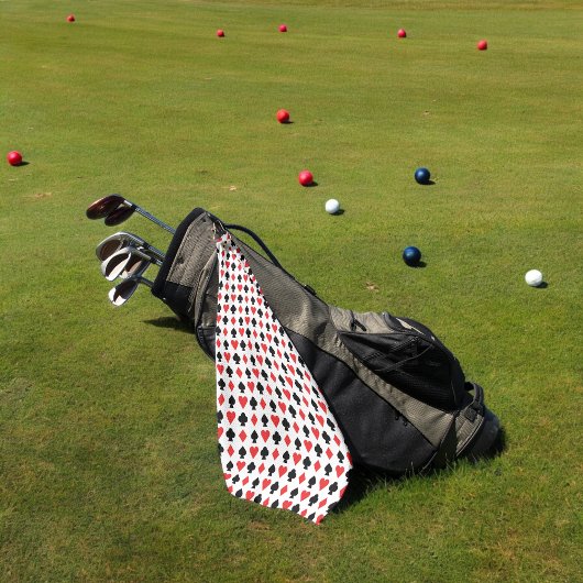 speelkaarten golfhanddoek
