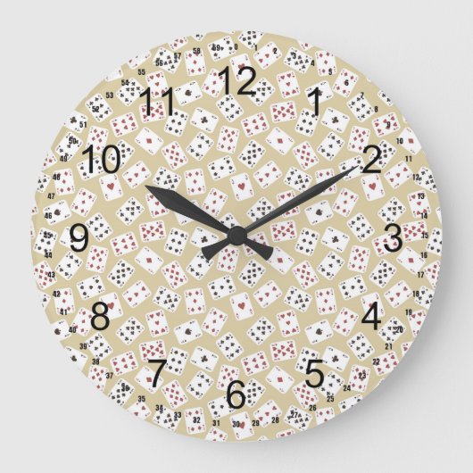 Speelkaarten Grote Klok (Voorkant)