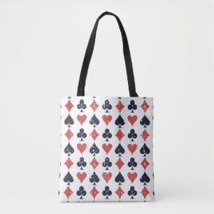 Speelkaarten: Grunge Abstract Pattern Draagtas