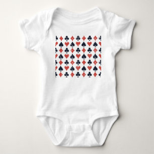Speelkaarten: Grunge Abstract Pattern Romper