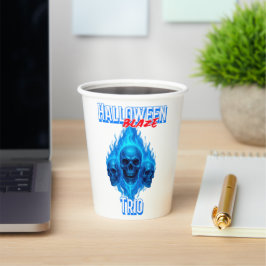 Speelkaarten - Halloween Blaze Trio Papieren Bekers