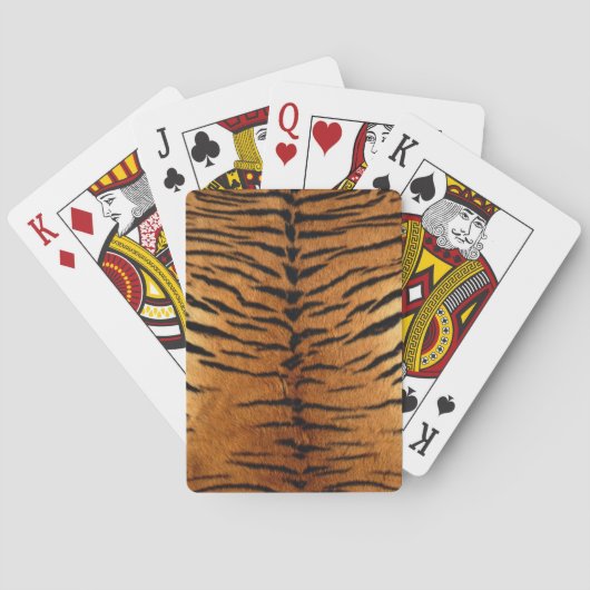 Speelkaarten in Tiger (Achterkant)