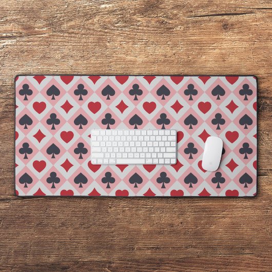  speelkaarten Kleuren Desk Mat
