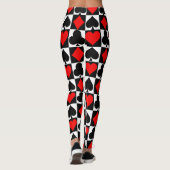 Speelkaarten Leggings (Achterkant)