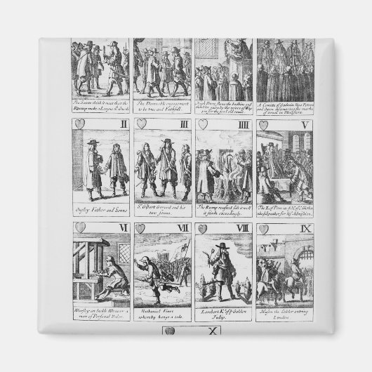 speelkaarten magneet (Voorkant)