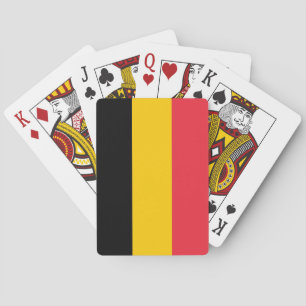 Speelkaarten met de vlag van België