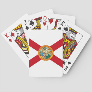 Speelkaarten met de vlag van Florida