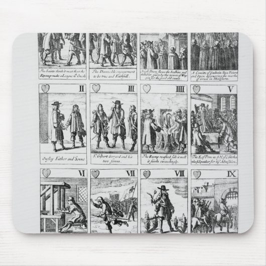 Speelkaarten Muismat (Voorkant)