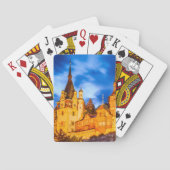 Speelkaarten Peles kasteel Sinaia (Achterkant)