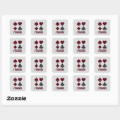 "Speelkaarten Sticker Set – ♠ ♥ ♦ ♣" (Vel)