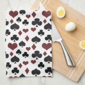 Speelkaarten Theedoek (Quarter Fold)