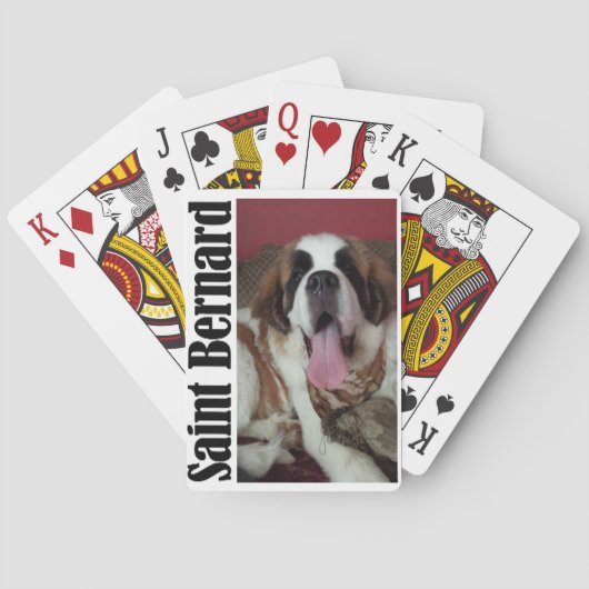 Speelkaarten van Sint-Bernard (Achterkant)
