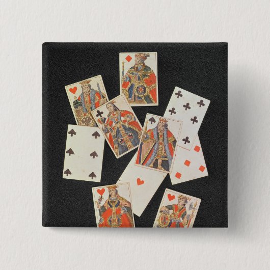 Speelkaarten Vierkante Button 5,1 Cm (Voorkant)