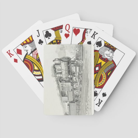  speelkaarten voor locomotieven (Achterkant)