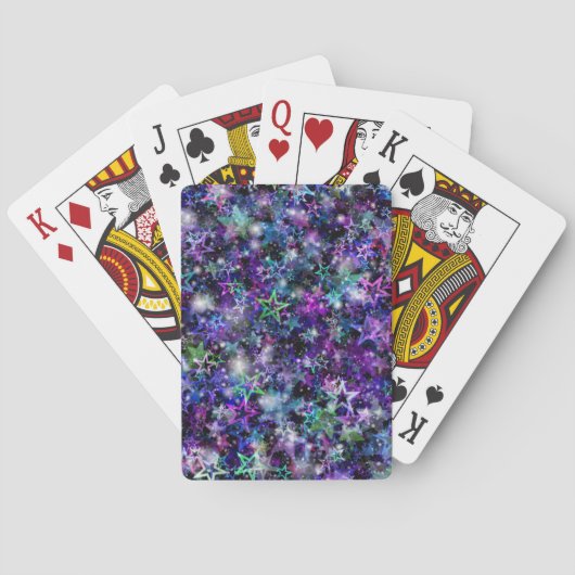 speelkaarten voor regenboogsterren (Achterkant)
