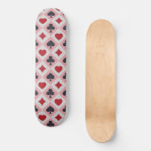  speelkaartjes voor kleurenskateboard skateboard (Voorkant)