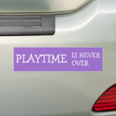Speelkwartier Bumpersticker (Op auto)