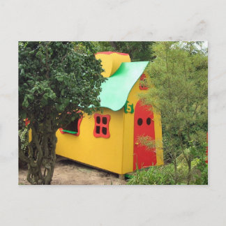 Speelplaats geïnspireerd door Gaudi Briefkaart