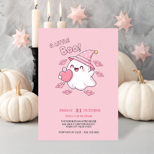 Speels boek! Halloweenfeest uitnodigen Kaart