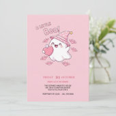 Speels boek! Halloweenfeest uitnodigen Kaart (Staand voorkant)