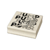 Speels Cat Jump Design - Jump Spint Pun artwork Rubberstempel (Stempel)