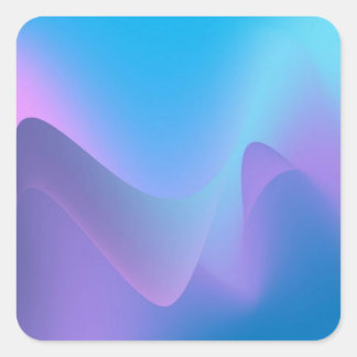 Speels Charmant Tender Vrolijk Vriendelijk Liefdev Vierkante Sticker