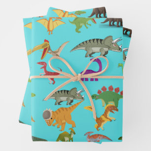 speels dinosaurusinpakpapier inpakpapier vel