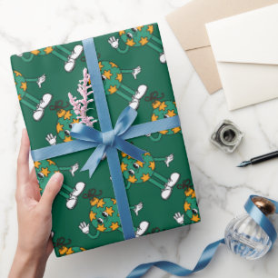 Speels Green Pattern Gift Wrapping Paper Cadeaupapier