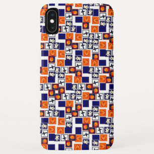 speels Halloween-thema patroon iPhone XS Max Hoesje