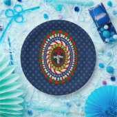 Speels Kerst Papier Bord (Feest)