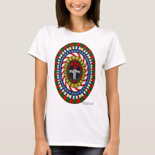 Speels Kerst T-shirt voor Vrouwen met Lichtjes