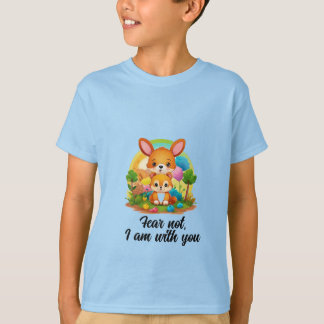 Speels kinder dieren T-shirt ontwerp